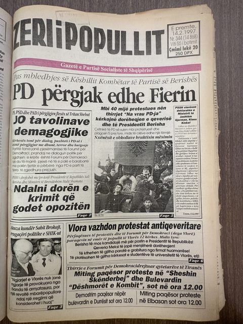 Zëri i Popullit 1997-02-14